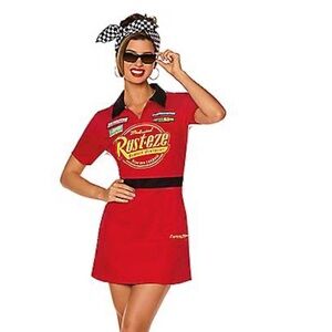 Adult Lightning McQueen Dress Costume - Cars